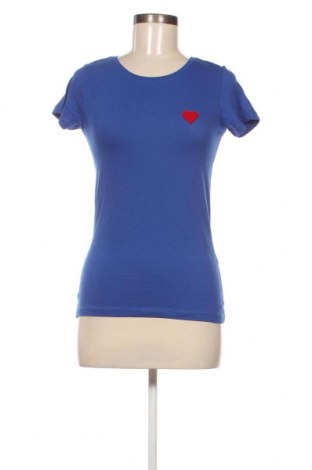 Γυναικείο t-shirt Jacqueline De Yong, Μέγεθος S, Χρώμα Μπλέ, Τιμή 12,99 €