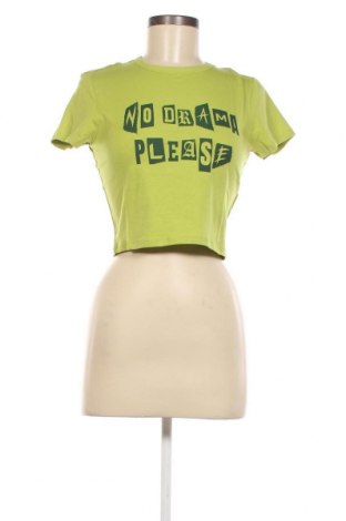 Дамска тениска Jennyfer, Размер M, Цвят Зелен, Цена 11,97 лв.