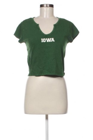 Дамска тениска Jennyfer, Размер L, Цвят Зелен, Цена 11,97 лв.