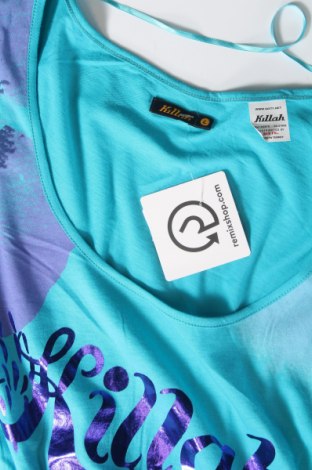 Dámske tričko Killah, Veľkosť L, Farba Modrá, Cena  11,34 €