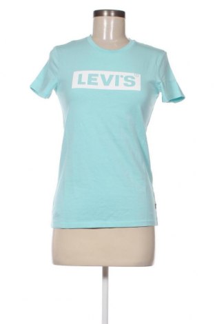Damen T-Shirt Levi's, Größe XS, Farbe Blau, Preis 23,92 €