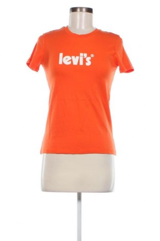 Damen T-Shirt Levi's, Größe XXS, Farbe Orange, Preis 10,47 €