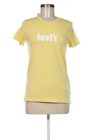 Γυναικείο t-shirt Levi's, Μέγεθος XS, Χρώμα Κίτρινο, Τιμή 12,56 €