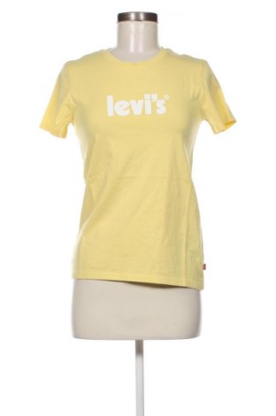 Damen T-Shirt Levi's, Größe XS, Farbe Gelb, Preis 19,14 €