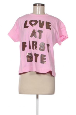 Tricou de femei Love Moschino, Mărime M, Culoare Roz, Preț 365,63 Lei