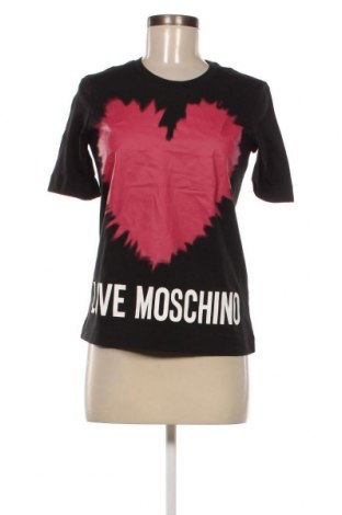 Γυναικείο t-shirt Love Moschino, Μέγεθος XS, Χρώμα Μαύρο, Τιμή 51,26 €