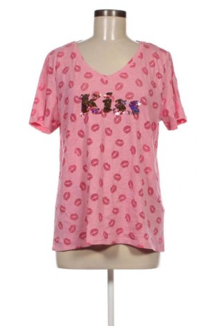 Γυναικείο t-shirt Miss Etam, Μέγεθος XL, Χρώμα Ρόζ , Τιμή 6,80 €