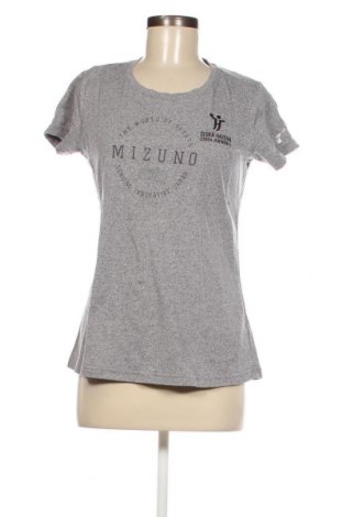 Damen T-Shirt Mizuno, Größe L, Farbe Grau, Preis 13,08 €