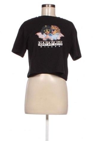 Dámské tričko Napapijri x Fiorucci, Velikost M, Barva Černá, Cena  865,00 Kč