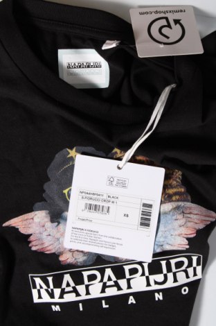 Tricou de femei Napapijri x Fiorucci, Mărime XS, Culoare Negru, Preț 142,40 Lei