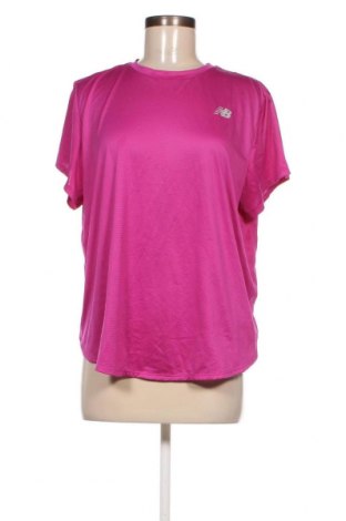 Damen T-Shirt New Balance, Größe XL, Farbe Rosa, Preis 13,92 €