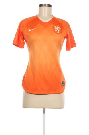 Дамска тениска Nike, Размер S, Цвят Оранжев, Цена 20,00 лв.