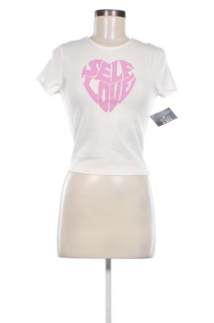 Γυναικείο t-shirt Nly Trend, Μέγεθος S, Χρώμα Λευκό, Τιμή 6,49 €