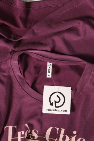 Γυναικείο t-shirt ONLY, Μέγεθος M, Χρώμα Βιολετί, Τιμή 13,92 €