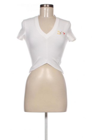 Damen T-Shirt PUMA, Größe S, Farbe Weiß, Preis 18,54 €