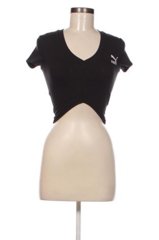Damen T-Shirt PUMA, Größe XS, Farbe Schwarz, Preis 16,15 €