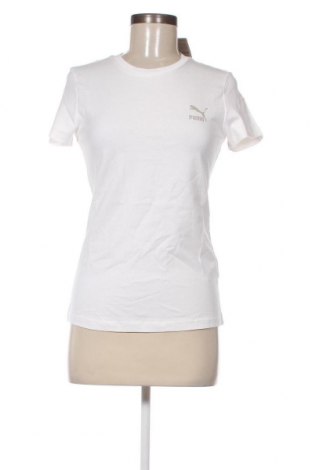 Damen T-Shirt PUMA, Größe XS, Farbe Weiß, Preis 24,52 €