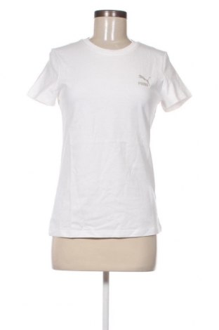 Γυναικείο t-shirt PUMA, Μέγεθος S, Χρώμα Λευκό, Τιμή 28,41 €