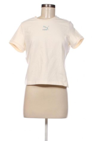Damen T-Shirt PUMA, Größe L, Farbe Ecru, Preis 19,44 €