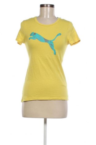 Damen T-Shirt PUMA, Größe S, Farbe Gelb, Preis 13,92 €