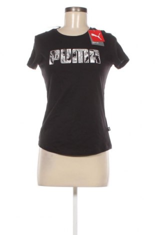 Дамска тениска PUMA, Размер XS, Цвят Черен, Цена 58,00 лв.