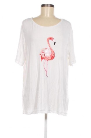 Γυναικείο t-shirt Paola, Μέγεθος XXL, Χρώμα Λευκό, Τιμή 8,04 €
