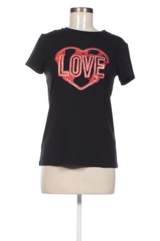 Γυναικείο t-shirt Patrizia Pepe, Μέγεθος M, Χρώμα Μαύρο, Τιμή 58,50 €