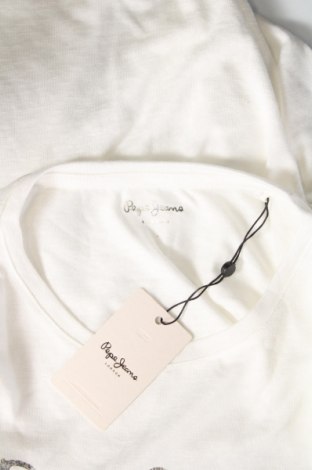 Damen T-Shirt Pepe Jeans, Größe S, Farbe Weiß, Preis 28,41 €