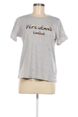 Damen T-Shirt Pepe Jeans, Größe M, Farbe Grau, Preis 21,83 €
