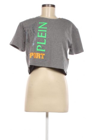 Γυναικείο t-shirt Plein Sport, Μέγεθος M, Χρώμα Γκρί, Τιμή 79,58 €