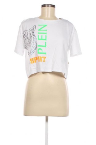 Дамска тениска Plein Sport, Размер L, Цвят Бял, Цена 158,10 лв.