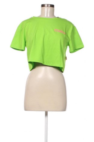 Дамска тениска Plein Sport, Размер M, Цвят Зелен, Цена 89,28 лв.