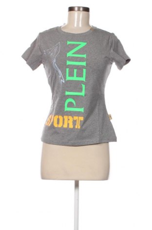 Дамска тениска Plein Sport, Размер XS, Цвят Сив, Цена 106,02 лв.