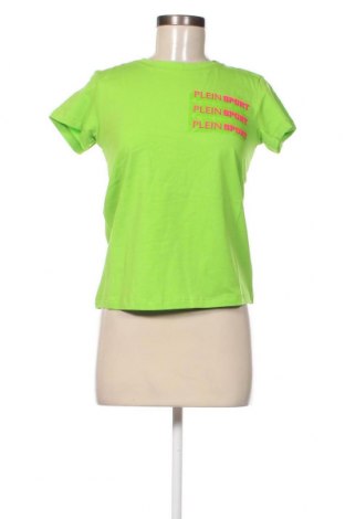 Γυναικείο t-shirt Plein Sport, Μέγεθος XS, Χρώμα Πράσινο, Τιμή 30,68 €