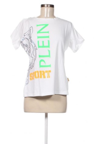 Дамска тениска Plein Sport, Размер XL, Цвят Бял, Цена 169,26 лв.