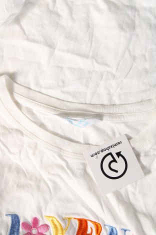 Γυναικείο t-shirt Primark, Μέγεθος L, Χρώμα Λευκό, Τιμή 8,04 €