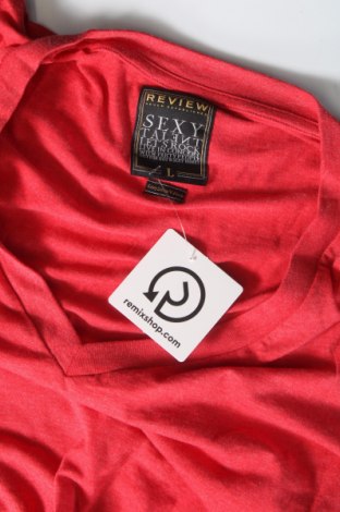 Γυναικείο t-shirt Review, Μέγεθος L, Χρώμα Κόκκινο, Τιμή 6,80 €