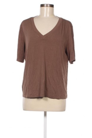 Tricou de femei SHEIN, Mărime L, Culoare Maro, Preț 32,93 Lei