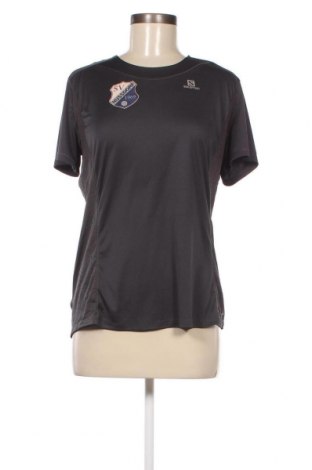 Damen T-Shirt Salomon, Größe L, Farbe Grau, Preis € 16,70