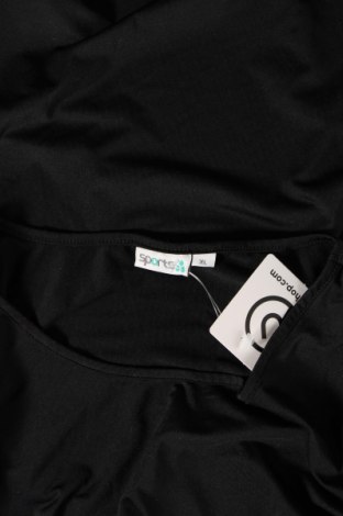 Γυναικείο t-shirt Sports, Μέγεθος XL, Χρώμα Μαύρο, Τιμή 7,16 €
