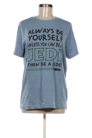 Damen T-Shirt Star Wars, Größe L, Farbe Blau, Preis 4,59 €