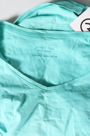 Дамска тениска Stooker, Размер M, Цвят Син, Цена 8,71 лв.