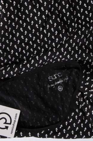 Γυναικείο t-shirt Sure, Μέγεθος XL, Χρώμα Μαύρο, Τιμή 7,40 €
