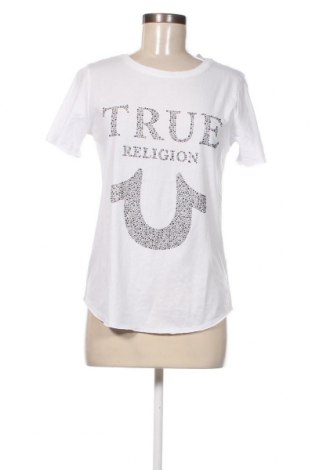 Damen T-Shirt True Religion, Größe S, Farbe Weiß, Preis 17,94 €