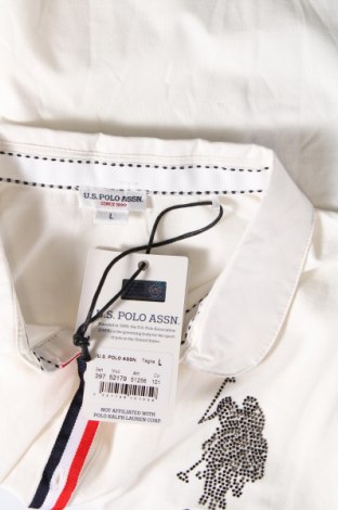 Damen T-Shirt U.S. Polo Assn., Größe L, Farbe Weiß, Preis 29,90 €
