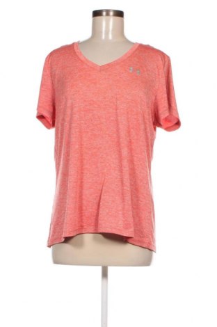 Damen T-Shirt Under Armour, Größe XL, Farbe Orange, Preis 13,92 €