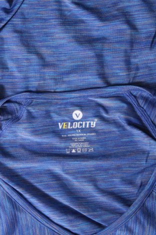 Дамска тениска Velocity, Размер XL, Цвят Син, Цена 20,00 лв.