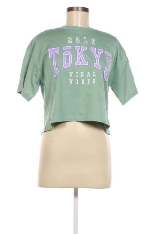 Dámské tričko Viral Vibes, Velikost XS, Barva Zelená, Cena  249,00 Kč