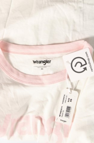 Дамска тениска Wrangler, Размер XS, Цвят Бял, Цена 46,40 лв.