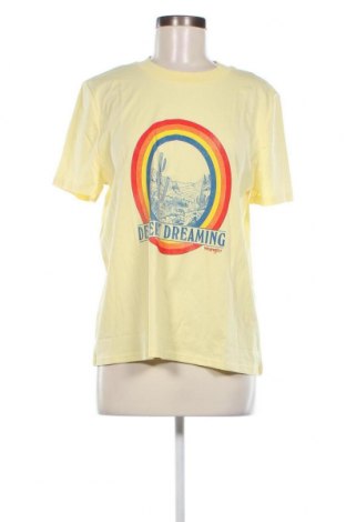 Damen T-Shirt Wrangler, Größe L, Farbe Gelb, Preis 20,93 €